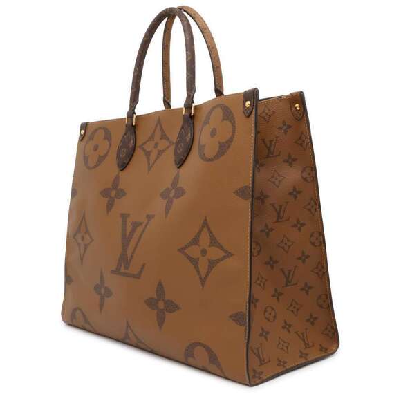 Louis Vuitton Handbags - Louis Vuitton Tote Giant Bag OnTheGo Monogram Reverse Shoulder